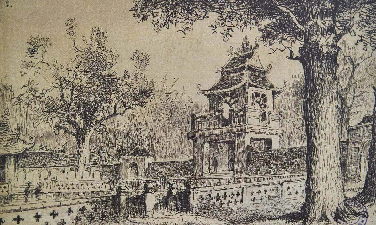 Văn Miếu – Quốc Tử Giám xưa qua tranh: góc nhìn mới cho người chơi Việt - hình ảnh - stogzcpqy.top